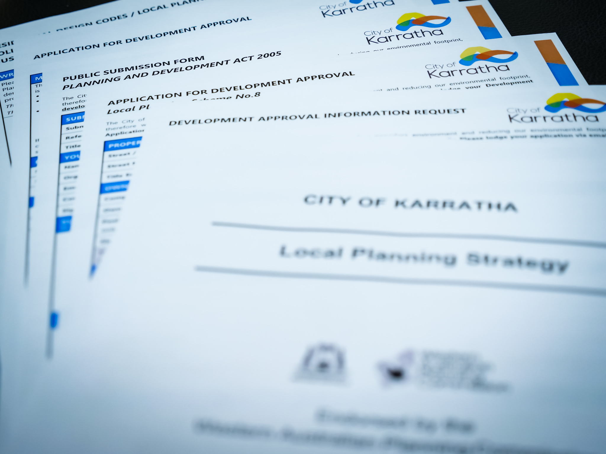 Planning forms City of Karratha