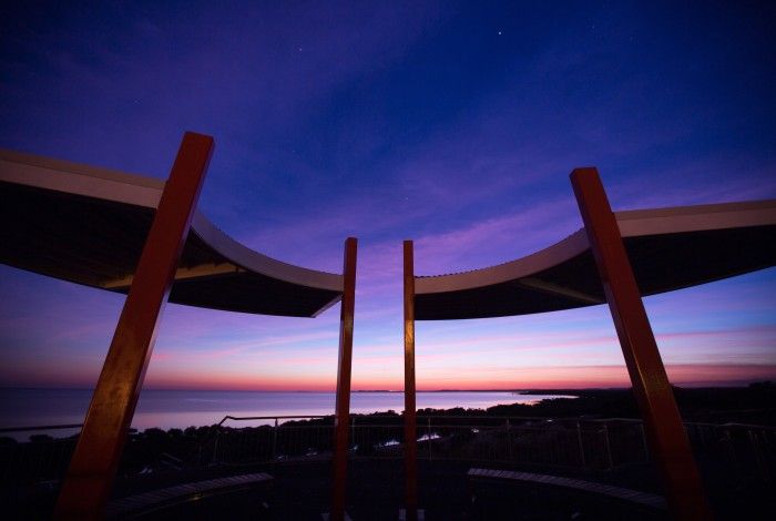 Public Look out shaded area