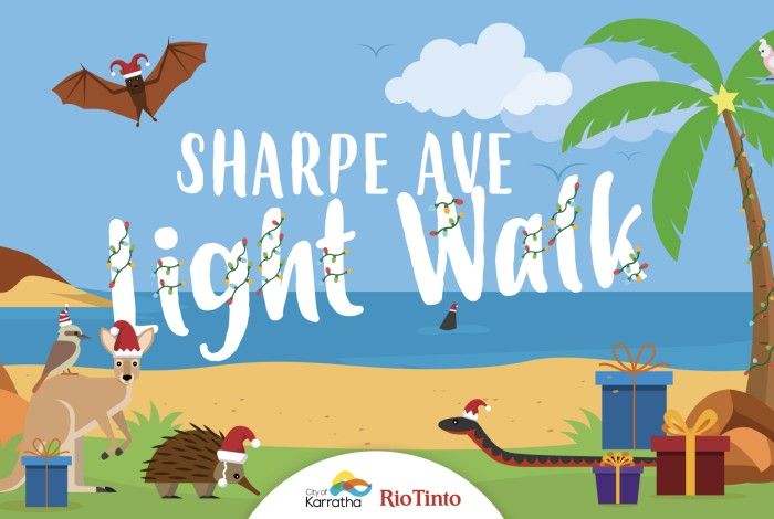 Sharpe Ave LIght Walk