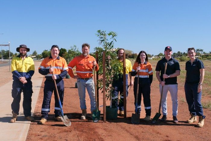 City of Karratha, Bechtel, and MCS team up for National Tree Day