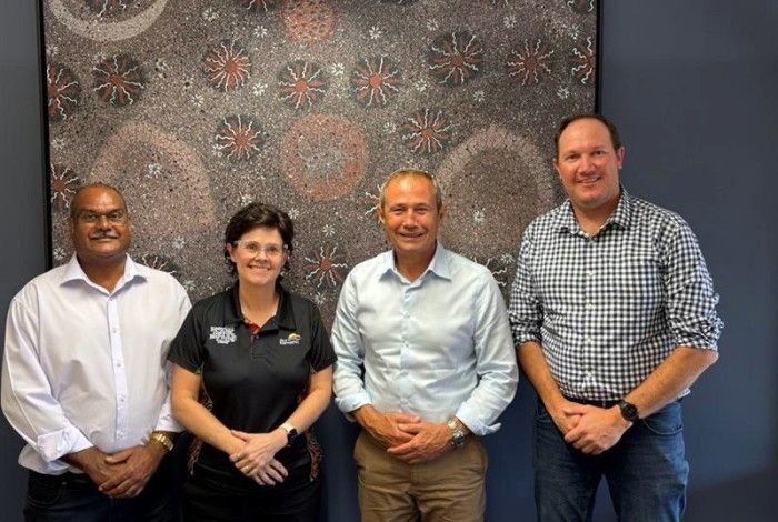 City CEO and Mayor with Roger Cook and Kevin Michel