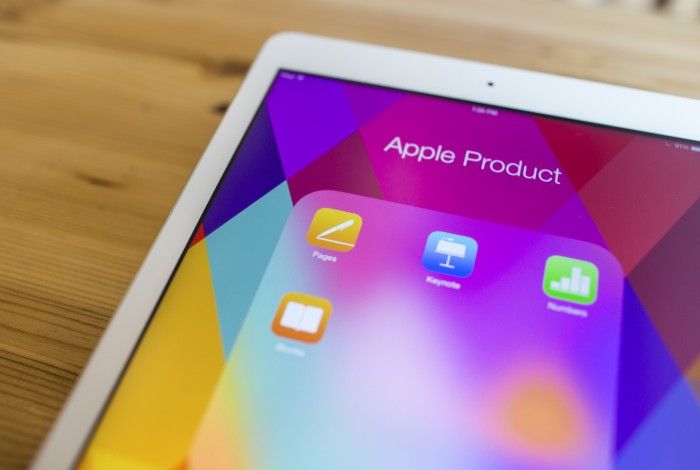 a stock image of an ipad
