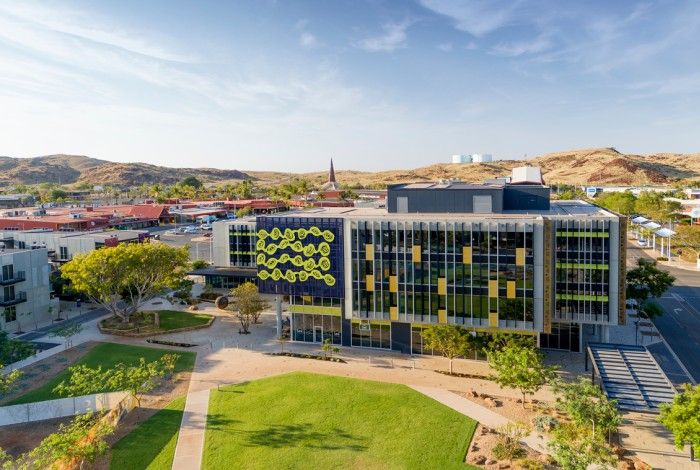 Aerial shot of the Quarter Precinct
