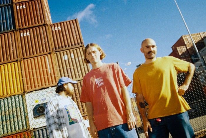 The members of the band POLLY