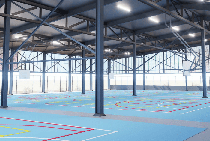 Kevin Richards Memorial Oval (KRMO) Hardcourt and Shade Structure