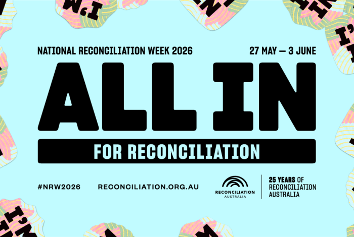 Graphic of National Reconciliation Week 2026