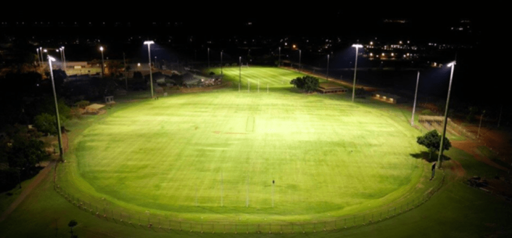Wickham Oval lights